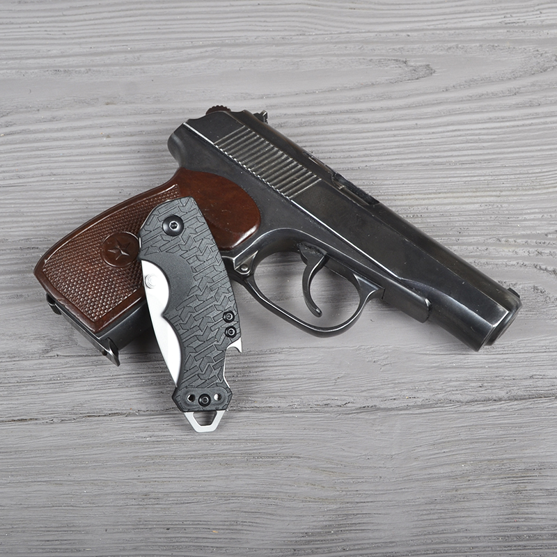 Ніж складаний, мультитул Kershaw Shuffle (довжина: 143мм, лезо: 60мм), чорний