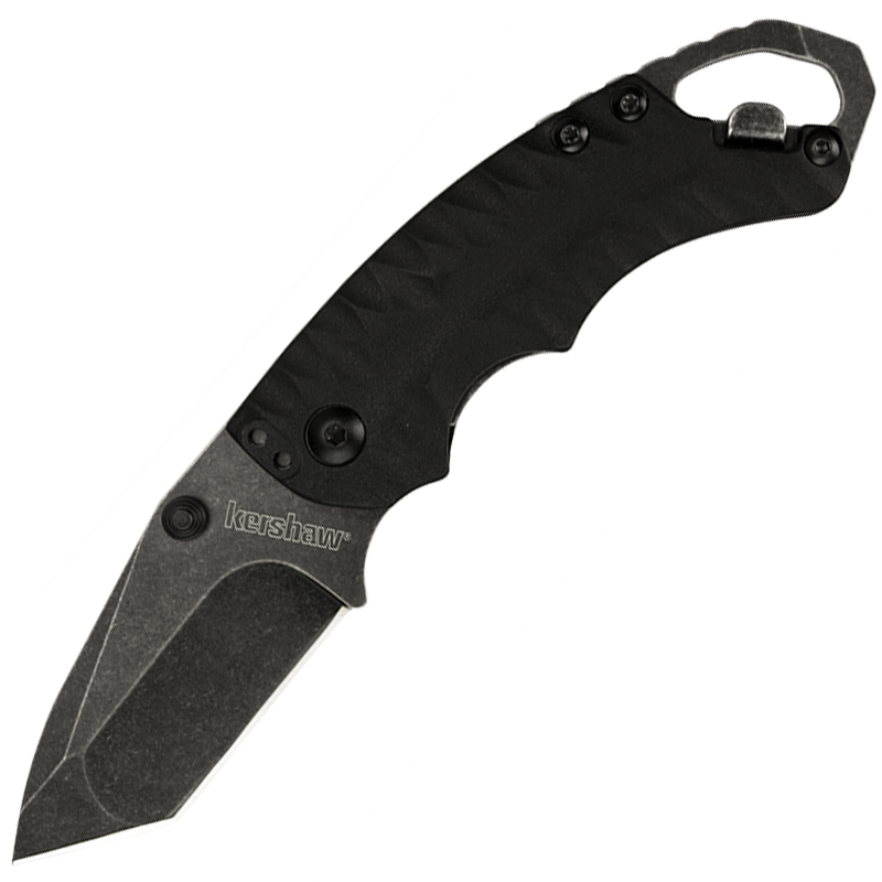 Ніж складаний, мультитул Kershaw Shuffle II (довжина: 160мм, лезо: 66мм), чорний