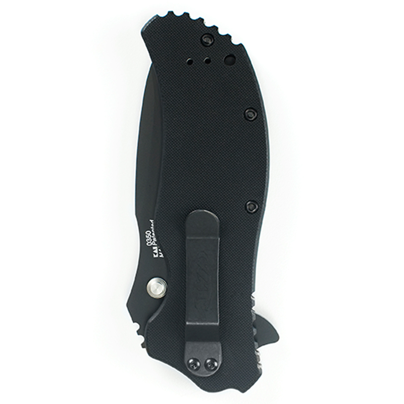 Ніж складаний Zero Tolerance 0350 (довжина: 197мм, лезо: 83мм, чорне), чорний
