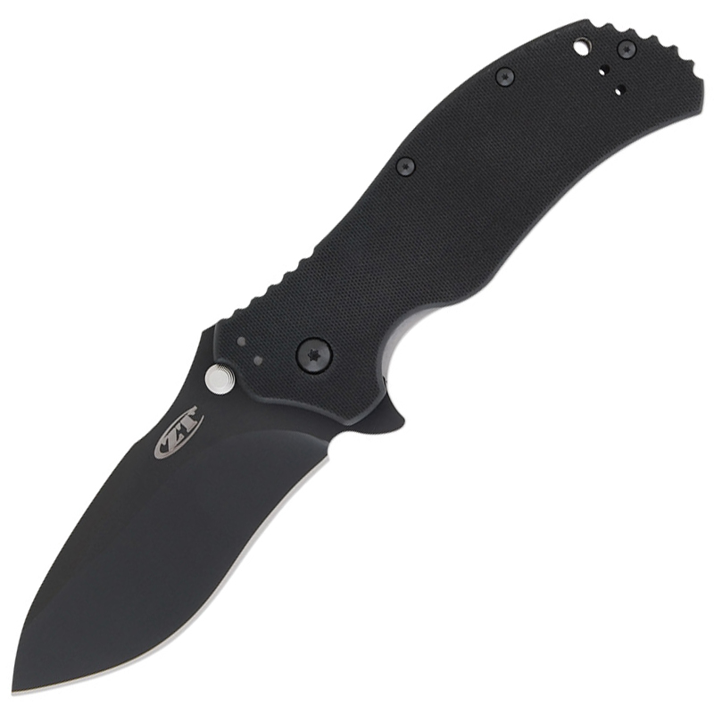 Ніж складаний Zero Tolerance 0350 (довжина: 197мм, лезо: 83мм, чорне), чорний