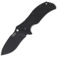Ніж складаний Zero Tolerance 0350 (довжина: 197мм, лезо: 83мм, чорне), чорний