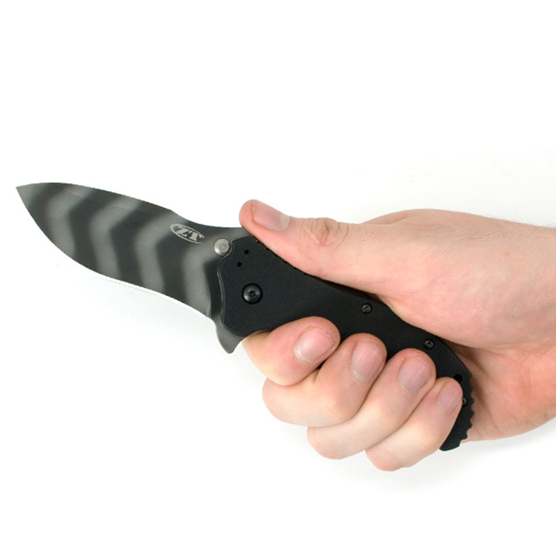 Ніж складаний Zero Tolerance 0350TS (довжина: 193мм, лезо: 83мм), чорний