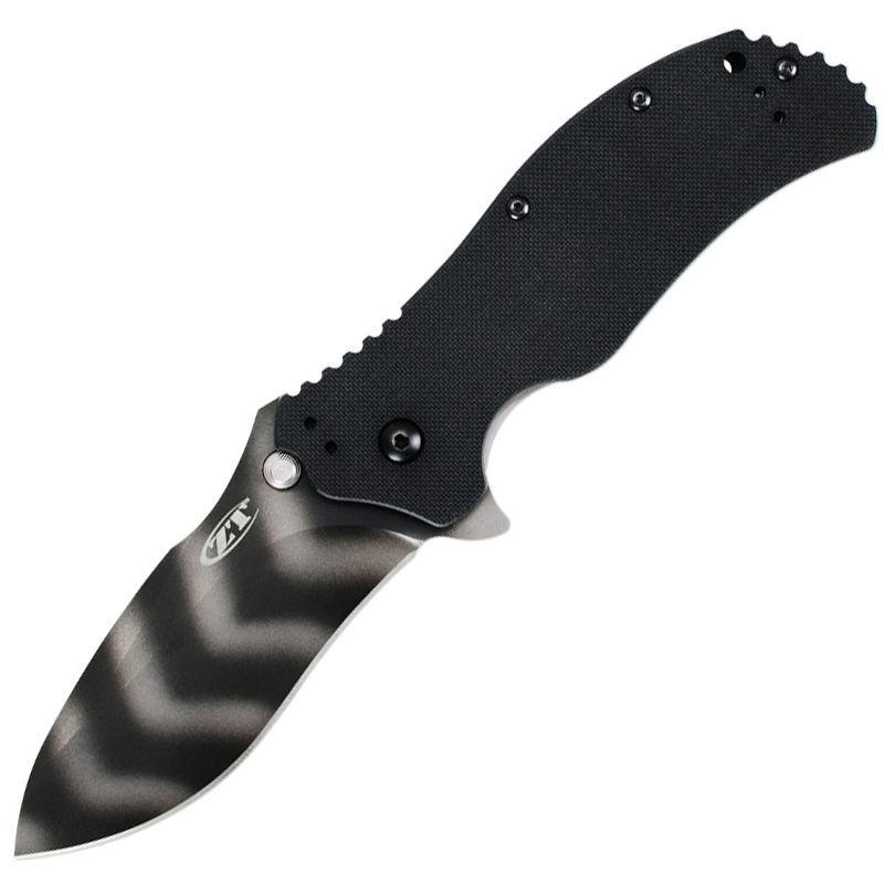 Ніж складаний Zero Tolerance 0350TS (довжина: 193мм, лезо: 83мм), чорний