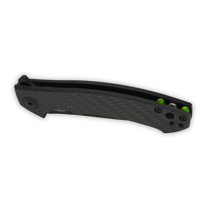 Ніж складаний Zero Tolerance 0450CF (довжина: 188мм, лезо: 83мм, чорне), чорний