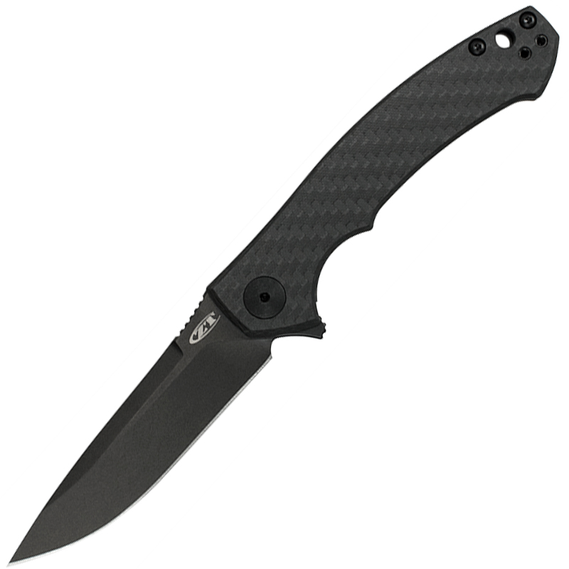 Ніж складаний Zero Tolerance 0450CF (довжина: 188мм, лезо: 83мм, чорне), чорний