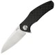 Ніж складаний Zero Tolerance 0770CF (довжина: 192мм, лезо: 83мм), чорний