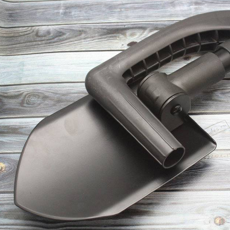 Лопата складана Fox Folding Spade (довжина: 600мм), чорна, піхви кордура
