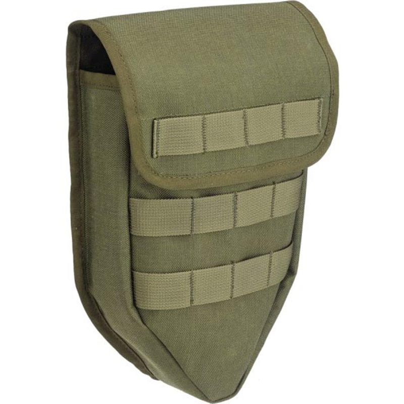 Лопата складана Fox Folding Spade (довжина: 600мм), чорна, піхви кордура