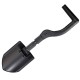 Лопата складана Fox Folding Spade (довжина: 600мм), чорна, піхви кордура