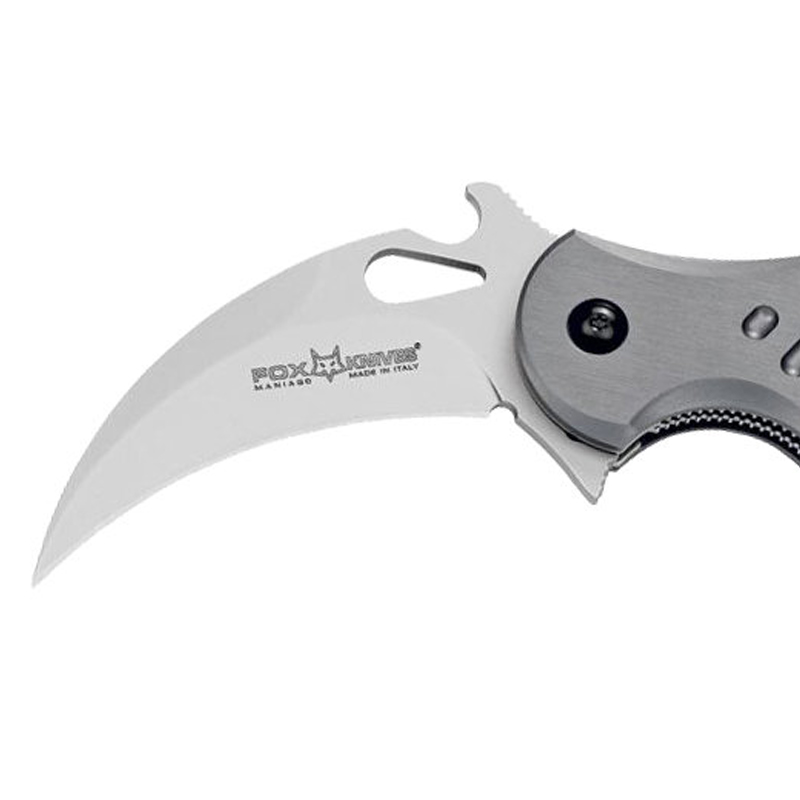 Ніж складаний Fox Folding Karambit (довжина: 195мм, лезо: 70мм), алюміній