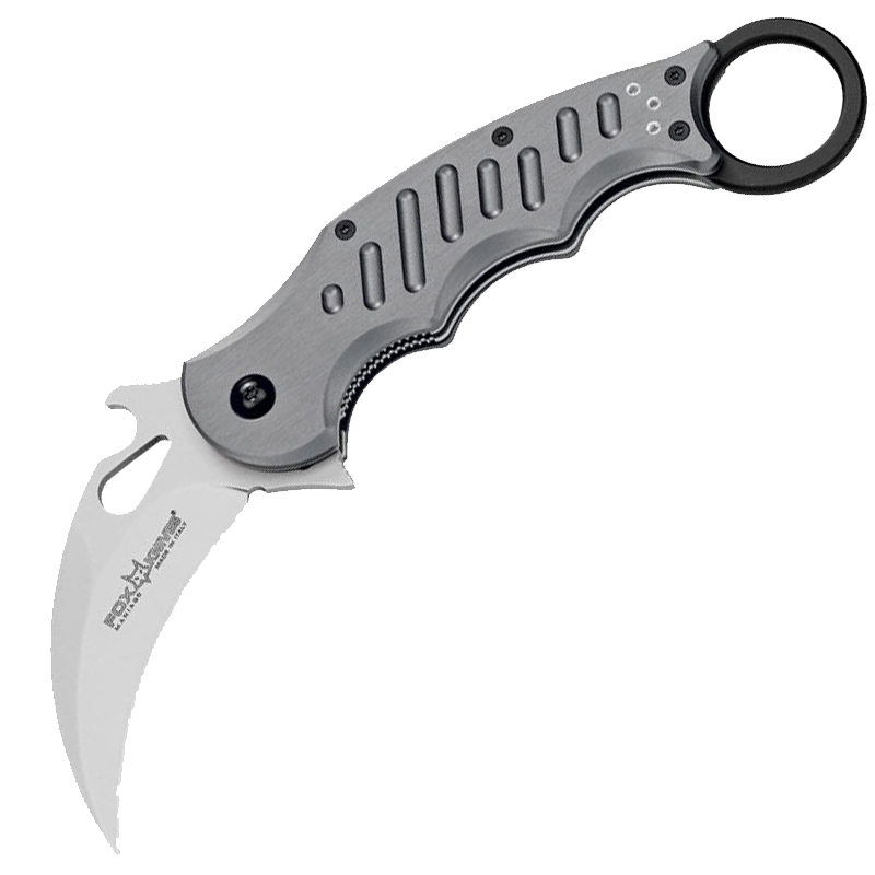 Ніж складаний Fox Folding Karambit (довжина: 195мм, лезо: 70мм), алюміній