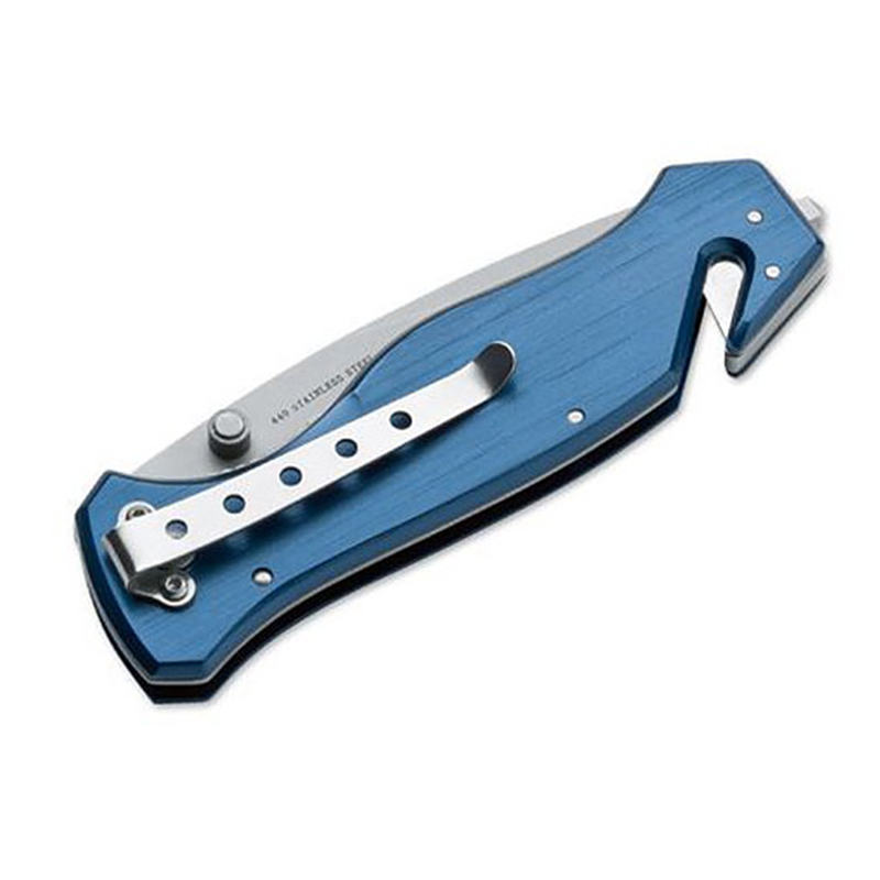 Нож складной Boker Magnum Law Enforcement (длина: 205мм, лезвие: 85мм), голубой