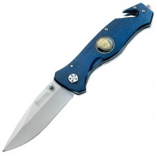 Ніж складаний Boker Magnum Law Enforcement (довжина: 205мм, лезо: 85мм), блакитний