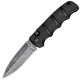 Ніж автоматичний складаний Boker Plus AKS-74 Auto Damascus (довжина: 195мм, лезо: 85мм), чорний