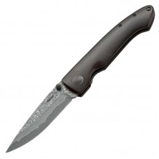 Ніж складаний Boker Plus Damascus Gent 1 (довжина: 197мм, лезо: 82мм), дерево