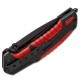 Ніж складаний Boker Plus Savior 1 (довжина: 208мм, лезо: 84мм, чорне), чорний/червоний