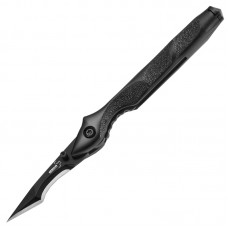 Ніж складаний Boker Plus Urban Survival (довжина: 144мм, лезо: 40мм, чорне), чорний