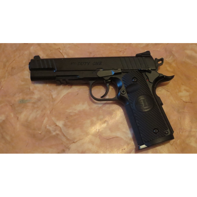 Пистолет пневматический ASG STI Duty One (4,5mm), черный