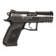 Пистолет пневматический ASG CZ 75 P-07 Blowback (4,5mm), черный/никель