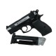 Пистолет пневматический ASG CZ 75D Compact (4,5mm), черный/никель