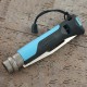 Ніж складаний Opinel №8 Outdoor напівсерейтор (довжина: 190мм, лезо: 85мм), синій