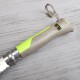 Ніж складаний Opinel №8 Outdoor напівсерейтор (довжина: 190мм, лезо: 85мм), зелений/коричневий