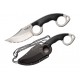 Ніж фіксований Cold Steel Double Agent II серрейтор (довжина: 200мм, лезо: 76мм), піхви пластик