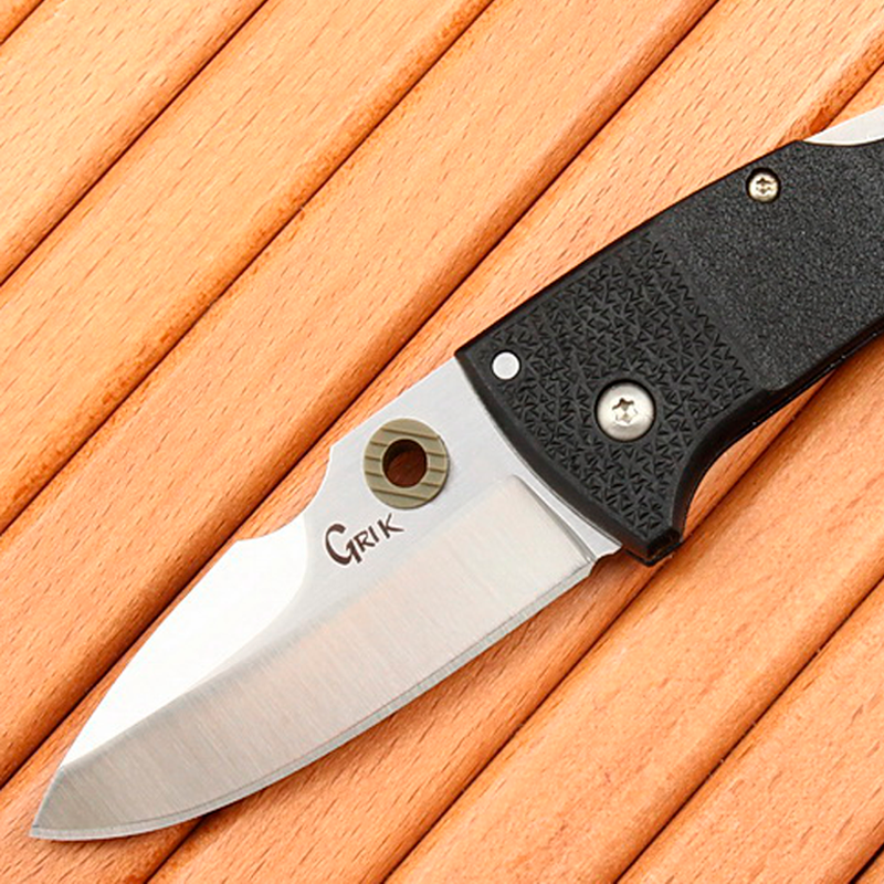 Ніж складаний Cold Steel Grik (довжина: 175мм, лезо: 76мм), чорний/олива