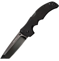 Нож складной Cold Steel Recon 1 Tanto Point (длина: 238мм, лезвие: 102мм, черное), черный