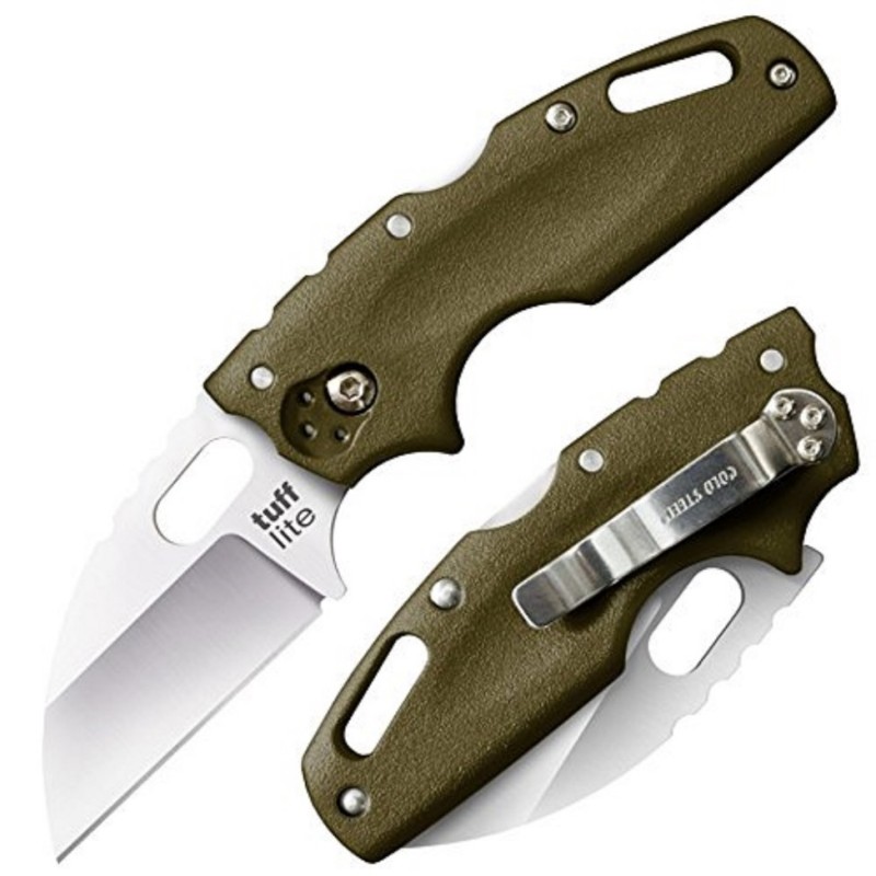 Ніж складаний Cold Steel Tuff Lite (довжина: 152мм, лезо: 50,8мм), олива