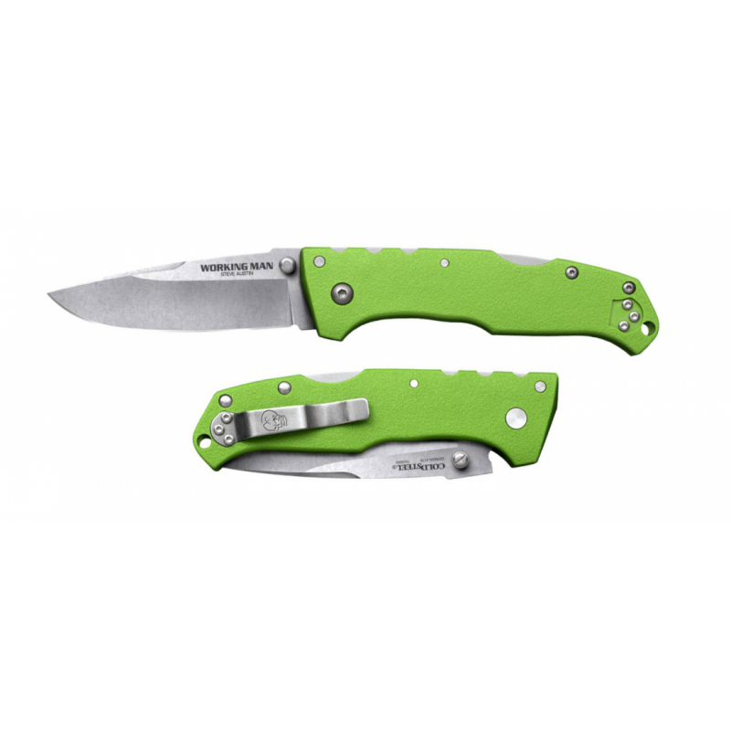 Ніж складаний Cold Steel Working Man (довжина: 203мм, лезо: 89мм), зелений