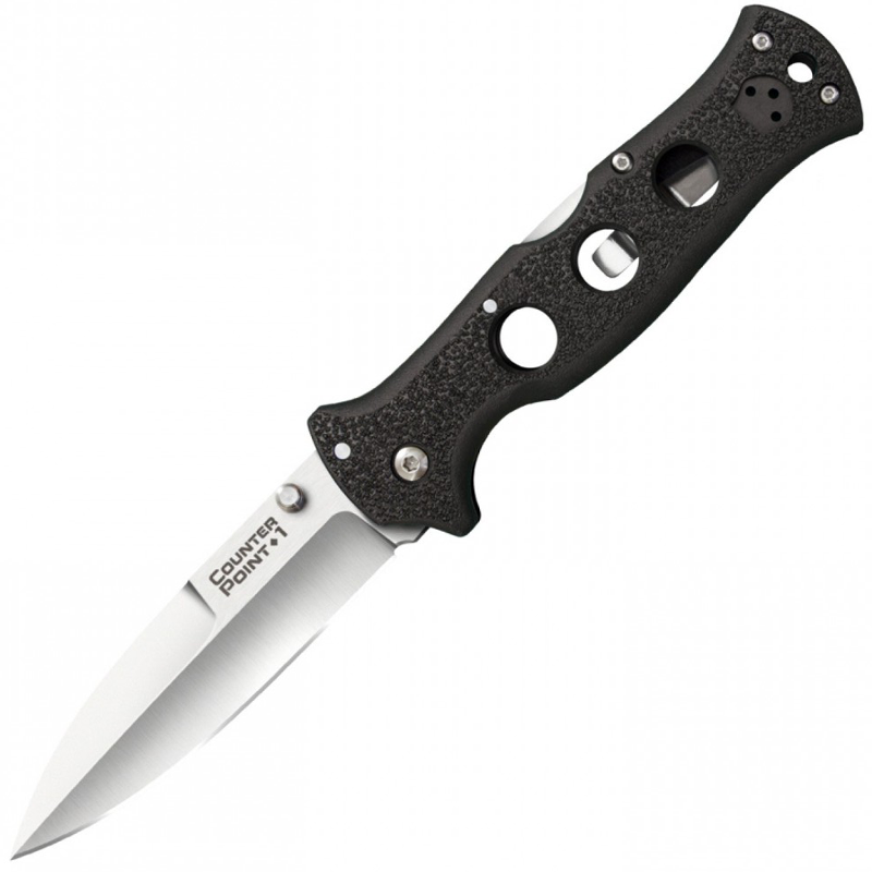 Ніж складаний Cold Steel Counter Point I (довжина: 225мм, лезо: 102мм), чорний