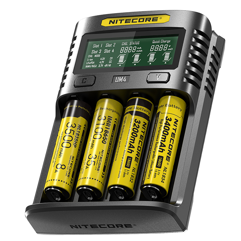 Зарядное устройство Nitecore UM4 (4 канала)