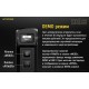 Надпотужний накладний ліхтар із OLED дисплеєм Nitecore TUP, сірий