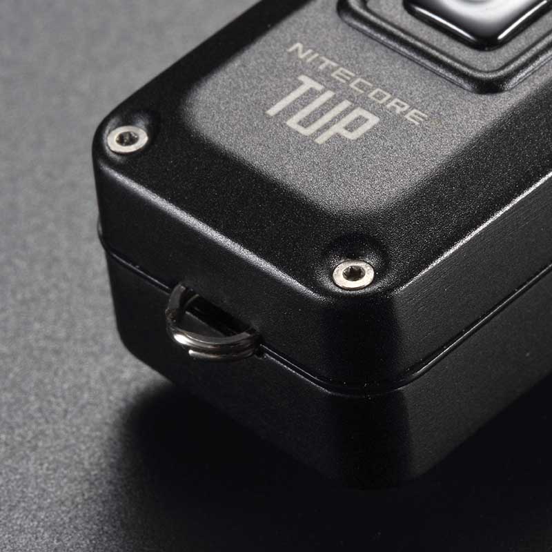 Надпотужний накладний ліхтар із OLED дисплеєм Nitecore TUP, чорний