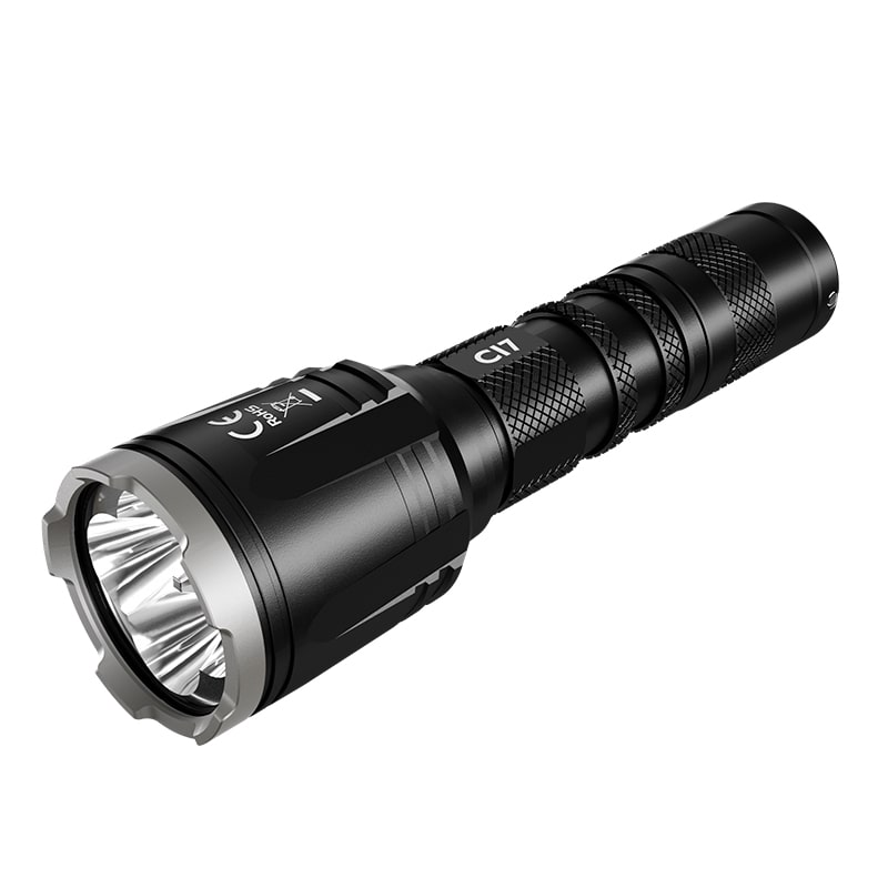 Мощный тактический фонарь NItecore CI7 с белым и инфракрасным светом