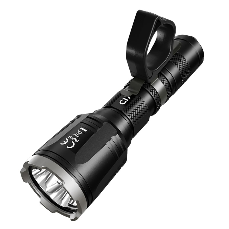 Мощный тактический фонарь NItecore CI7 с белым и инфракрасным светом