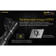 Мощный тактический фонарь NItecore CI7 с белым и инфракрасным светом