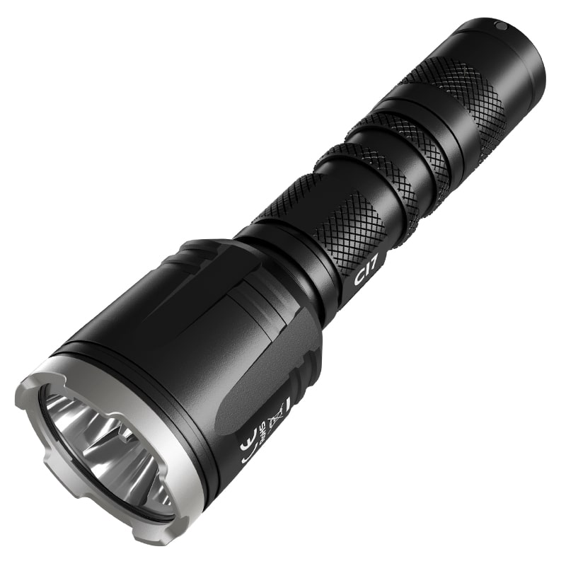 Мощный тактический фонарь NItecore CI7 с белым и инфракрасным светом