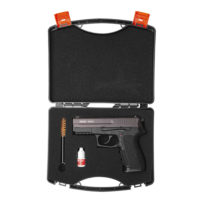 Пістолет сигнальний стартовий Retay Sig Sauer 2022 (9мм, 18 зарядів), чорний