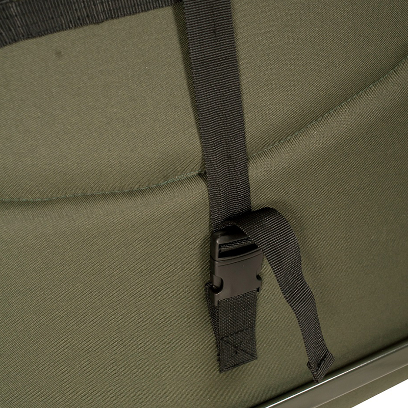 Розкладачка сталева коропова Ranger BED 83 (570х2060х895мм), зелена