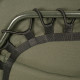 Розкладачка сталева коропова Ranger BED 83 (570х2060х895мм), зелена