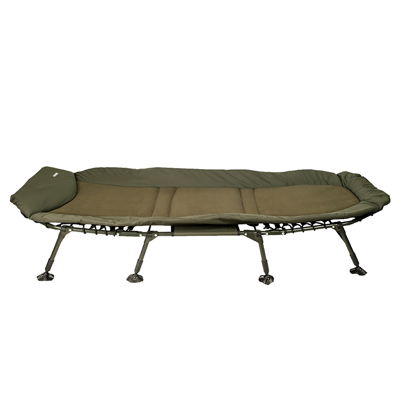 Розкладачка сталева коропова Ranger BED 83 (570х2060х895мм), зелена