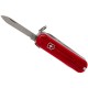 Ніж складаний, мультитул Victorinox Nailclip (65мм, 8 функцій), червоний прозорий. 0.6463T