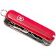 Ніж складаний, мультитул Victorinox Nailclip (65мм, 8 функцій), червоний прозорий. 0.6463T
