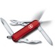 Ніж складаний, мультитул Victorinox Midnite Manager + LED (58мм, 10 функцій), червоний 0.6366