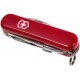Ніж складаний, мультитул Victorinox Midnite Manager + LED (58мм, 10 функцій), червоний 0.6366