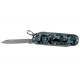 Ніж складаний, мультитул Victorinox Classic SD (58мм, 7 функцій), синій камуфляж 0.6223.942