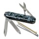Ніж складаний, мультитул Victorinox Classic SD (58мм, 7 функцій), синій камуфляж 0.6223.942