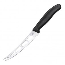 Ніж кухонний Victorinox SwissClassic Butter & Cream Cheese (лезо: 130мм), чорний 6.7863.13B